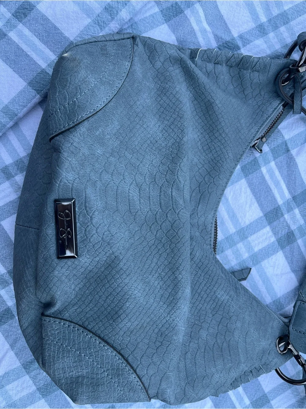 Women’s Slate Blue Shoulder Bag
